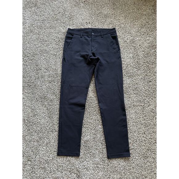 BYLT Everyday Pant 2.0 Mens M 33x30 Navy Blue Performance Stretch Chino F25